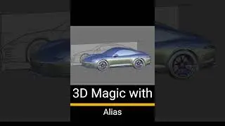 3D Magic with Alias #car #autodeskalias #porsche #carporn #tutorial #learning #goals #growth #diy