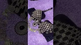 I made my own ATS belly dance bra 🖤#bellydance #costume #fcbd #ats  #dance
