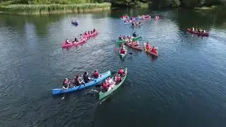 Ausschnitt unserer Kanutour auf dem Pl&ouml;ner See - Schwentine