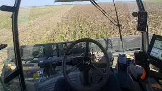 Три дня в одном видео / уборка подсолнечника +JohnDeere S760i