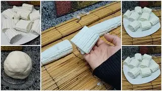 مش هشتري جبنه قريش من برا تاني بعد اللي انا شوفته دا❗ 😳😳 طريقة صحيه من لبن بس جبنه و زبده ‼️