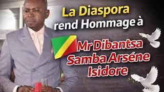 La Diaspora rend hommage à leur frère Dibantsa Samba Arsène ( By IPhone 14plus)