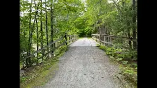 Northern Rail Trail ~ Boscawen, NH - Andover, NH Bike Ride!