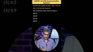 APECET - 24 Exam ECE Paper Solution (Communication Systems) #apecet #cop #tsecet