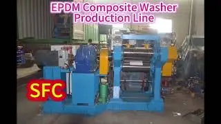 Rubber Mixing Mill for EPDM Washers