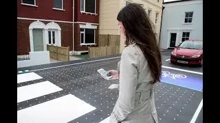 Smart Crosswalk Only Appears When Needed !!!