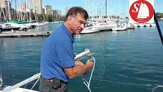 J/88 Sailboat Mast stepping