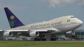 Saudi Arabian Boeing 747SP at Stansted Airport