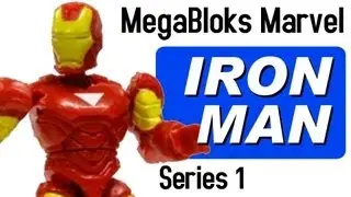 Mega Bloks Marvel Series 1 - Iron Man - MinifigCentral Unpacking Video