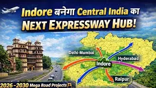 2026&ndash;2030: इंदौर बनेगा Central India का Expressway Hub! 😱 | Mega Road Projects
