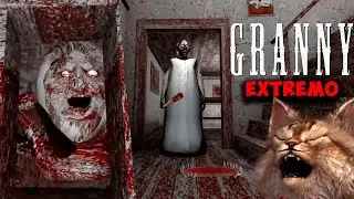 GRANNY 1: Como escapar en EXTREMO por la ARA&Ntilde;A GIGANTE ENOJADA😱| GatoGriton