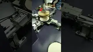 RONGDASemi auto hardcover edge wrapping machine, rigid box making machine