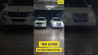 🚗TWIN XUV500 -2017 model & 2021 model - DIFFERENT MODIFICATIONS 🔥  #afto #mahindra #xuv #xuv500