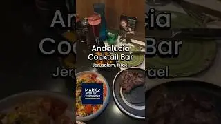 Andalucia Cocktail Bar in Jerusalem 🇮🇱