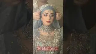 pakistani hijabi bride beauty 😍😘&hearts;️ #fashion #wedding #makeup #viralshorts #fancydress #trendy