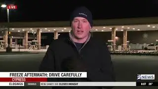 How Cold Is It In Houston? Cold Enough To Freeze A T-Shirt In 15 Minutes