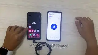 VoicePing PTT Earpiece USB C - Earbuds with PTT button and Mic.