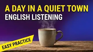 My Daily Routine in a Small Town  English Listening & Speaking Practice | Easy English Conversation