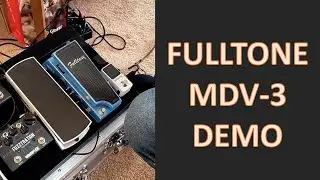 Fulltone MDV-3 Demo (No Talking) | Fulltone Mini Deja Vibe Univibe Pedal #shorts