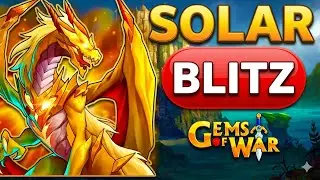 SuperFast Gems of War 2 SHOT Explore Team! Cosmic Dragon Mega Team! #crisppurpose #gemsofwarexplore
