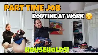 📷PART TIME JOB ROUTINE AT WORK//HOUSEHOLD DAMI WORK🏡//NETHERLANDS//ILOCANA IN HOLLAND 📌
