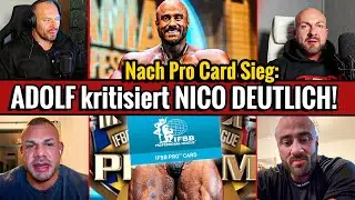Nico gewinnt Pro Card und wird disqualifiziert! ANSAGE von Adolf an Nico Stallone!
