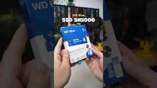 Unboxing WD Blue SSD SN5000 1TB #unboxing #asmr #ssd #macminim4 #macmini