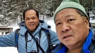 The Flume George Park Lincoln NH December 27,2025
