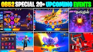 💥Upcoming Events 2026 Free Fire In Tamil | Free Fire New Event | Free Fire New Update