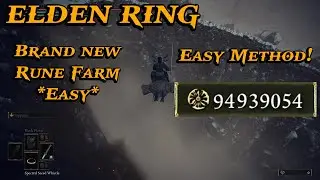 Brand New INSANE Rune Farm! - Elden Ring
