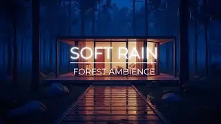 Best Rain in the Forest at Night 🌳 | Relax Your Brain with Rain Sounds