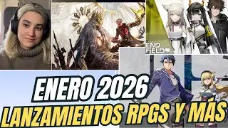 RPGs de ENERO 2026 | Trails into the Horizon, Code Vein II, Arknights Endfield y m&aacute;s