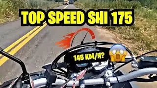 TOP SPEED SHINERAY SHI 175 EFI 2024.