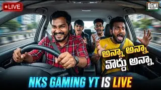 BGMI LIVE 🔴 Squad Rush | Intense Telugu Gameplay | 28-12-2025 | NKS GAMING YT