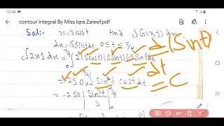 Orientation of Curve || Evaluation of line Integral along a Parametric Curve and Explicit Functions