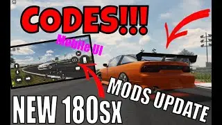 NEW 180sx Mods updates + CODES!!! Roblox Prodigy Drift