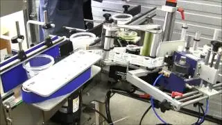 JDA-Wraparound Labeler with Tapered Cup Tub , USA Canada
