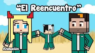 aXoZer se reencuentra con Biyin y Auron - Animación de Squid Craft Games 2