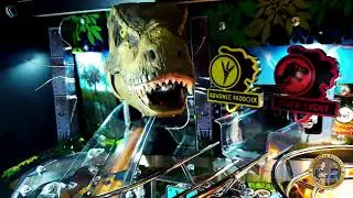 Jurassic park stern - Sculpted T-REX by THE ART OF PINBALL