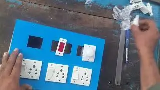 Switch board cutting | hylam sheet cutting #buymote