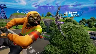 Fortnite Aerial archer Glider gameplay. Solo Victory. Chapter 3 season 1