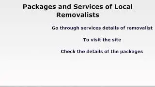 Local Removalists