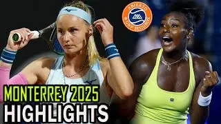 Alycia Parks vs Rebecca Sramkova QF | Monterrey 2025