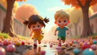 Chik Chik Boom Boom 🚂 | Fun Train Song for Kids | Magic Rhyme World