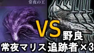 【ELDEN RING NIGHTREIGN】追撃者3人で挑む！　常夜の王マリス【VOICEVOX実況】