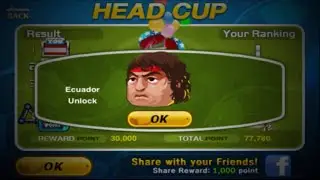 Unlock Ecuador on Head Soccer