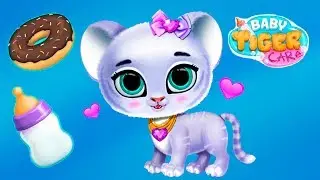 Baby Tiger Care   Play Pocket Pet Friend Care Mini Games For Kids By TutoTOONS