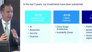 Martin Schroeter, SVP, IBM Global Markets, IBM presents at the CEO Investor Forum, September 2018