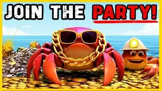 Crab Dance Party: Crustation Nation Gold & Silver Beats! 🦀💰