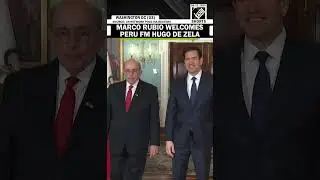 Diplomatic talks in DC: US&rsquo;s Marco Rubio hosts Peru&rsquo;s Hugo de Zela over 1954 Convenci&oacute;n de Caracas